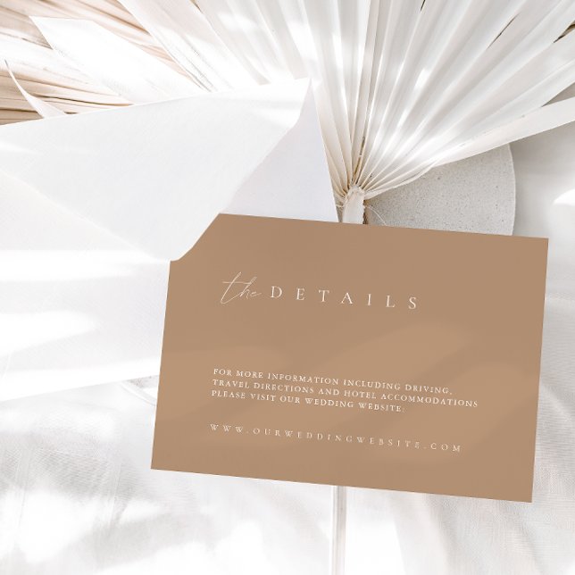 Cartão de Gabinete de Detalhes do Casamento do Mod (Criador carregado)