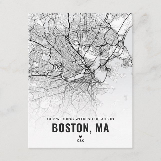 Cartão de Gabinete de Detalhes do Final de Semana  (Frente)