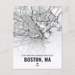 Cartão de Gabinete de Detalhes do Final de Semana 