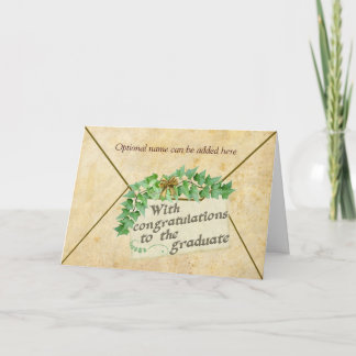 Cartão de Gabinete de Dinheiro para Oferta de Grad