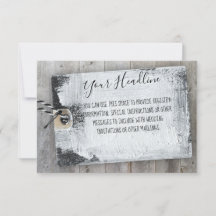 Cartão de Gabinete de Mensagem Personalizado de Et