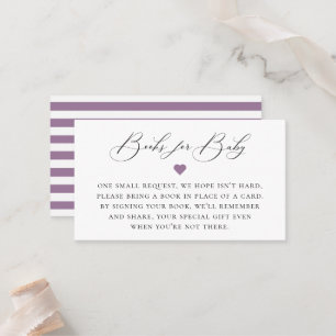 Cartão de Gabinete de Pedido de Livro de Caligrafi