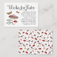 Cartão de Gabinete de Solicitação de Livro de Mush