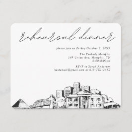 Cartão de Gabinete do Convite para Ensaio de Casam