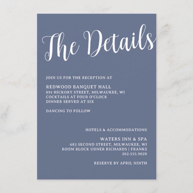 Cartão de Gabinete Pormenores do Anel de Casamento (Frente)