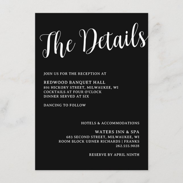 Cartão de Gabinete Pormenores do Anel de Casamento (Frente)