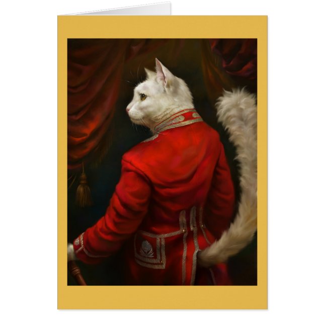 Cartão de gato de Tribunal de Dapper (Frente)