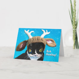 Cartão De Gato Festivo