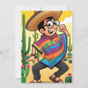 Cartão de Gnome do Cinco de Mayo