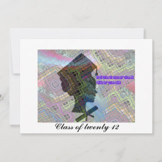 Cartão de Graduação Afrochica