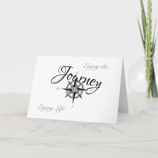 Cartão de Graduação - Aproveite a Viagem - Aprovei (Frente)