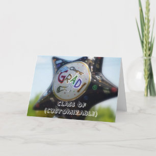 Cartão de graduação CLASSE DE (PERSONALIZÁVEL)