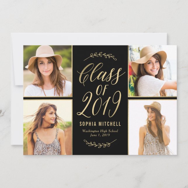 Cartão de Graduação de COR EDITÁVEL para Ramais Ra (Frente)