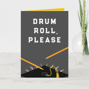 Cartão de Graduação Funny