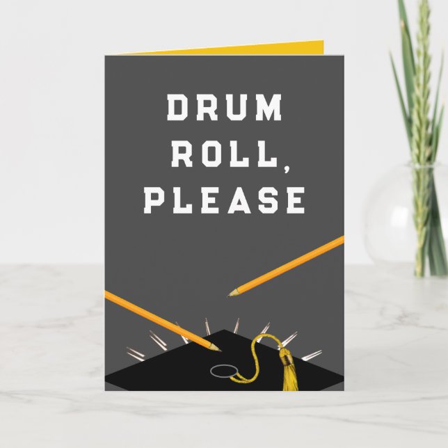 Cartão de Graduação Funny (Frente)