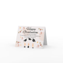 Cartão de Graduação para o Formando de Engenharia