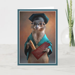 Cartão de Graduação Smarty Pants Weasel