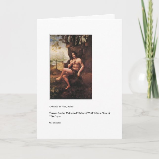 CARTÃO DE GRADUAÇÃO TARZAN (Frente)