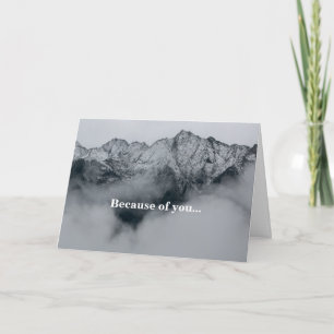 Cartão de Gratidão