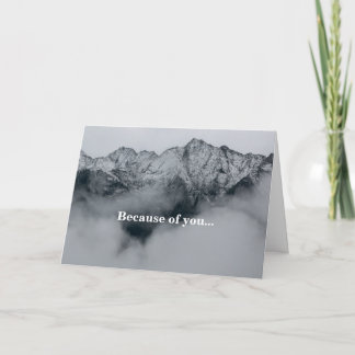 Cartão de Gratidão