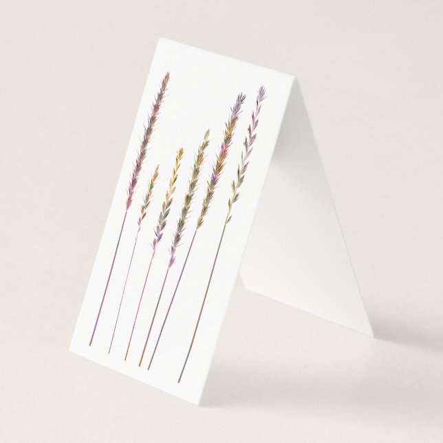 Cartão de Graus Coloridos (Frente)