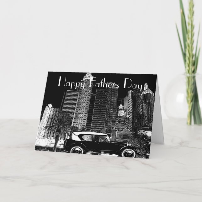 CARTÃO DE GREETING DO DIA DE OS PAIS FELIZ (Frente)