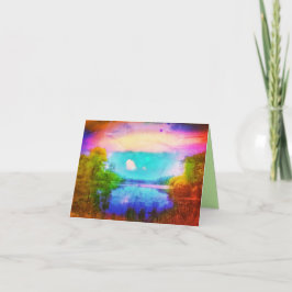 CARTÃO DE GREETING DO LAGO KENT