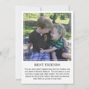 Cartão de Guarda-Chave: Irmãos Melhores Amigos