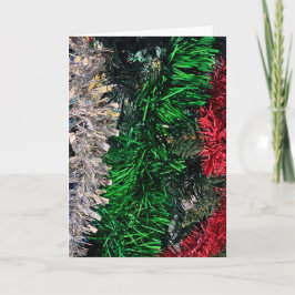 cartão de guirlanda de Natal