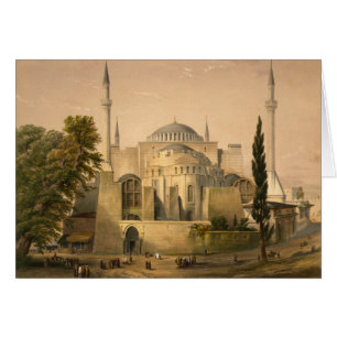 Cartão de Hagia Sophia