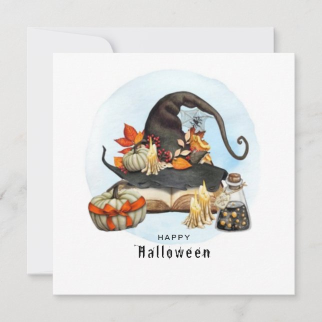 cartão de Halloween (Frente)