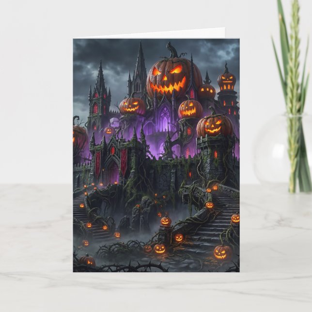 Cartão de Halloween (Frente)