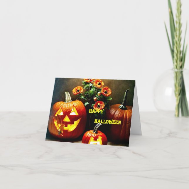 Cartão de Halloween 10 (Frente)