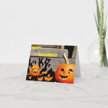 Cartão de Halloween 15