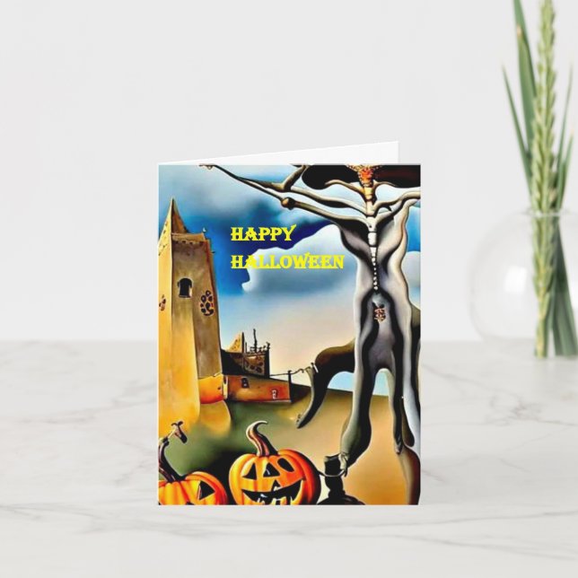 Cartão de Halloween 7 (Frente)