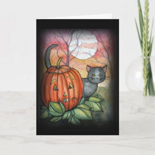 Cartão de Halloween por Molly Harrison