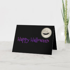 Cartão de Halloween W/Funny Cuide Puppy