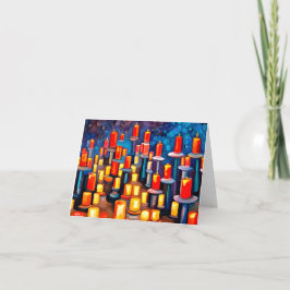 Cartão de Hanukkah 5