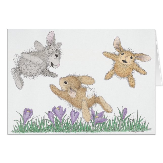 Cartão de HappyHoppers® (Frente Horizontal)