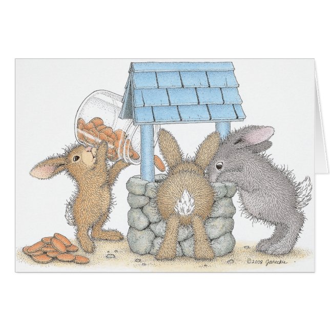 Cartão de HappyHoppers® (Frente Horizontal)