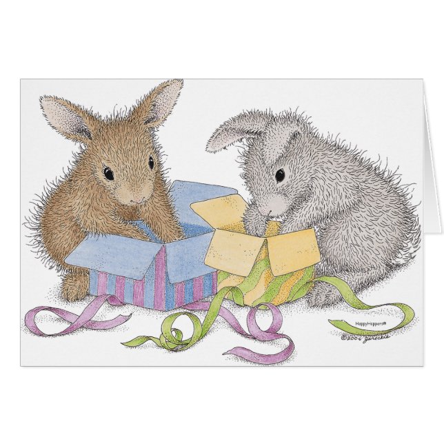 Cartão de HappyHoppers® (Frente Horizontal)