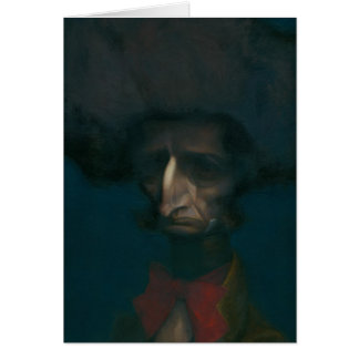 Cartão de Hector Berlioz (escuro)