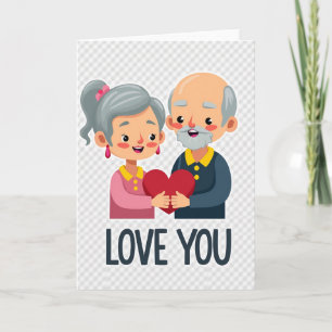 Cartão de História de Amor Duradouro