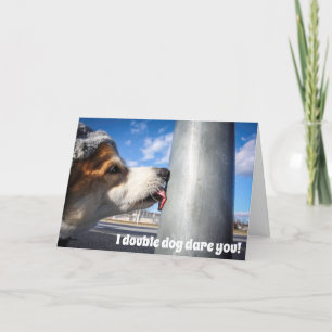 Cartão de História de Natal do Corgi