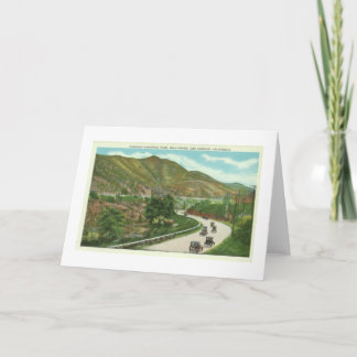 Cartão de Hollywood Los Angeles Ca da passagem de