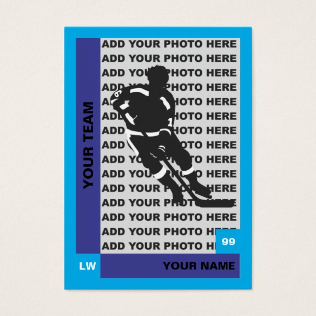 Cartão de Hóquei (Frente)