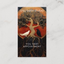 Cartão De Horário A Árvore Entre Mundos | Árvore da Vida R&B