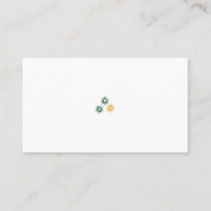 Cartão De Horário Amarelo de Banana, Verde Azul Escuro, decorativo