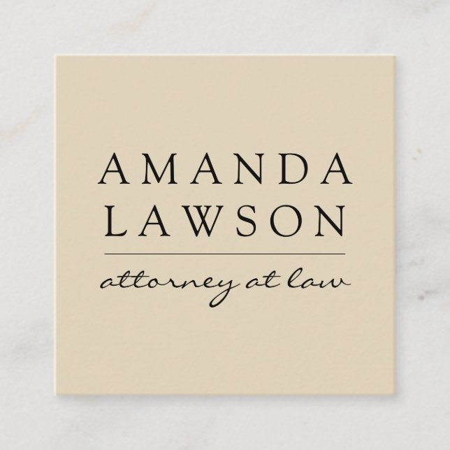 Cartão De Horário Cinza Sleek Tan (nomeação) (Frente)