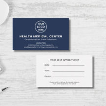 Clínica de Saúde com Logotipo Personalizado Médico